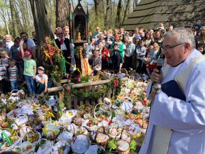 Tradycyjne święcenie pokarmów w pszczyńskim sk